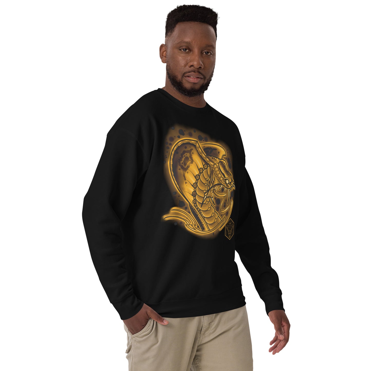 King Cobra Gold Variant Unisex Premium Sweatshirt