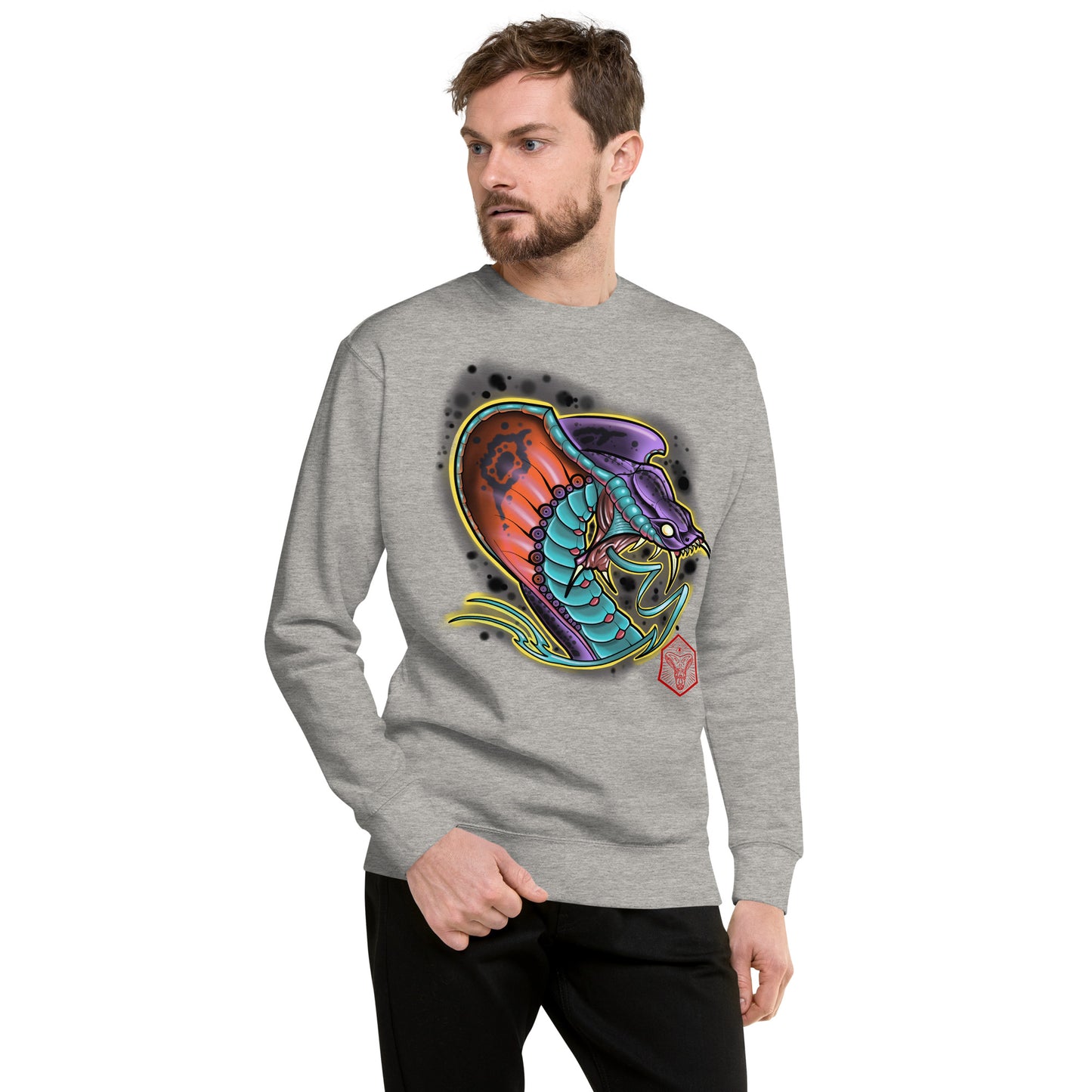 King Cobra Full Color Premium Sweatshirt