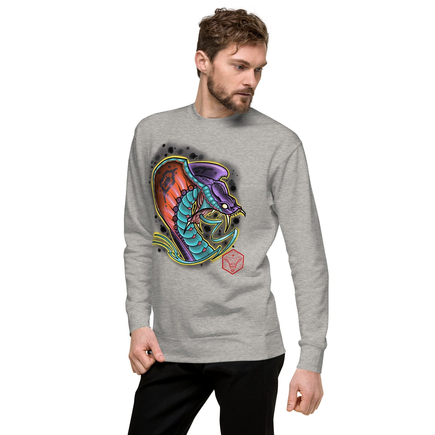 King Cobra Full Color Premium Sweatshirt