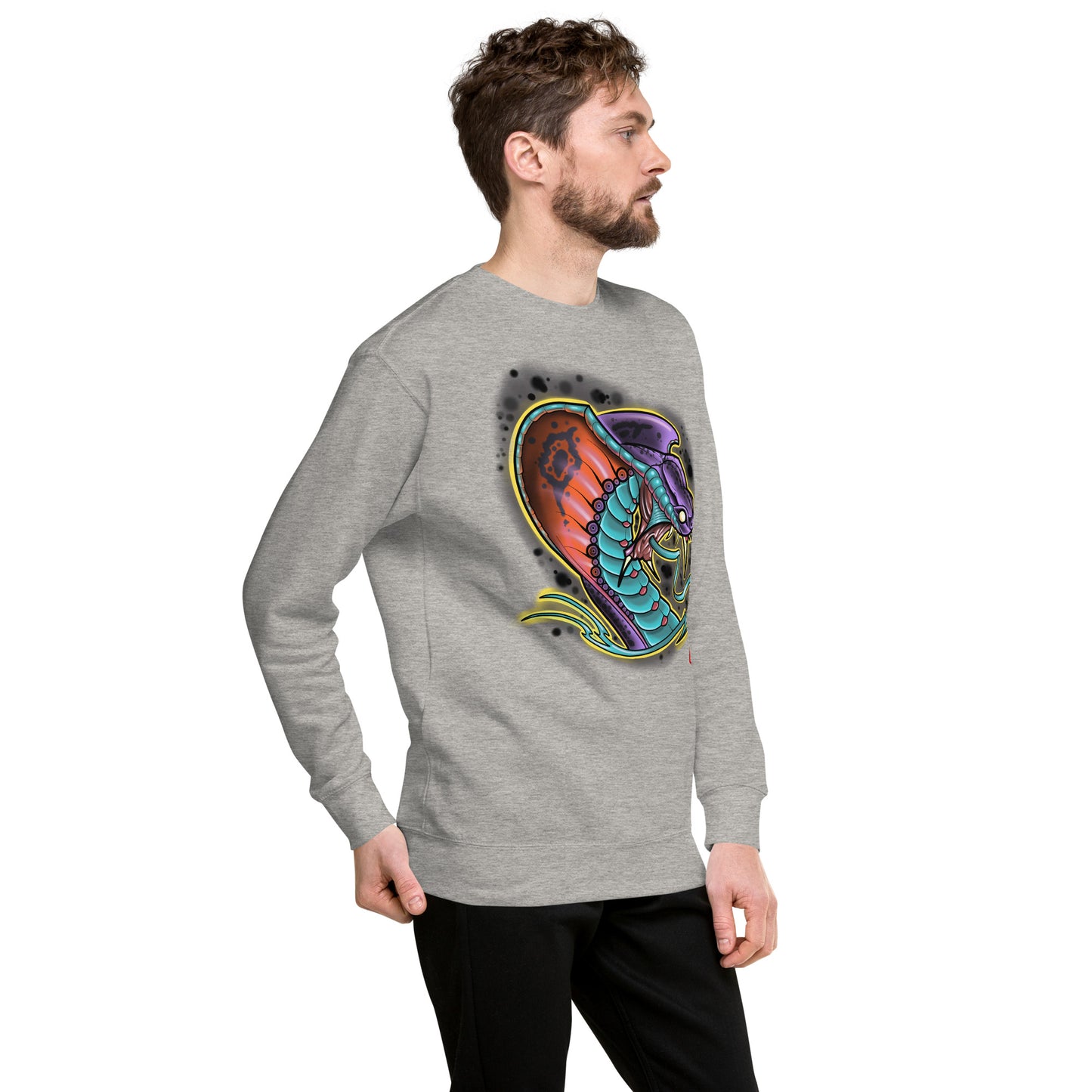 King Cobra Full Color Premium Sweatshirt
