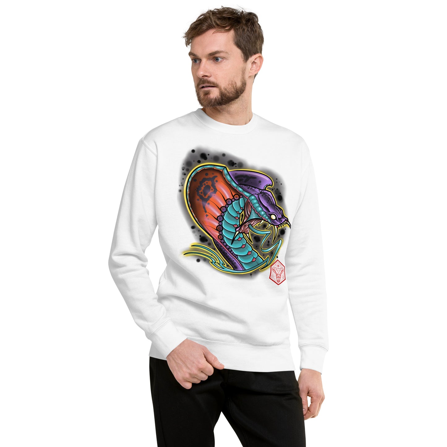 King Cobra Full Color Premium Sweatshirt