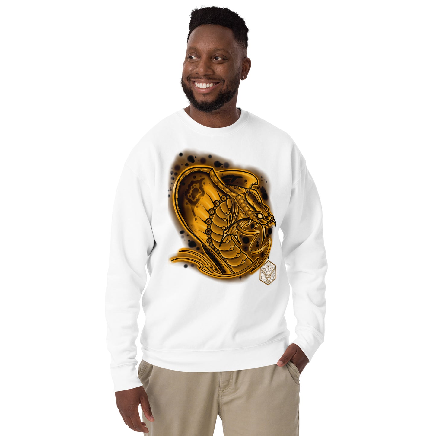 King Cobra Gold Variant Unisex Premium Sweatshirt