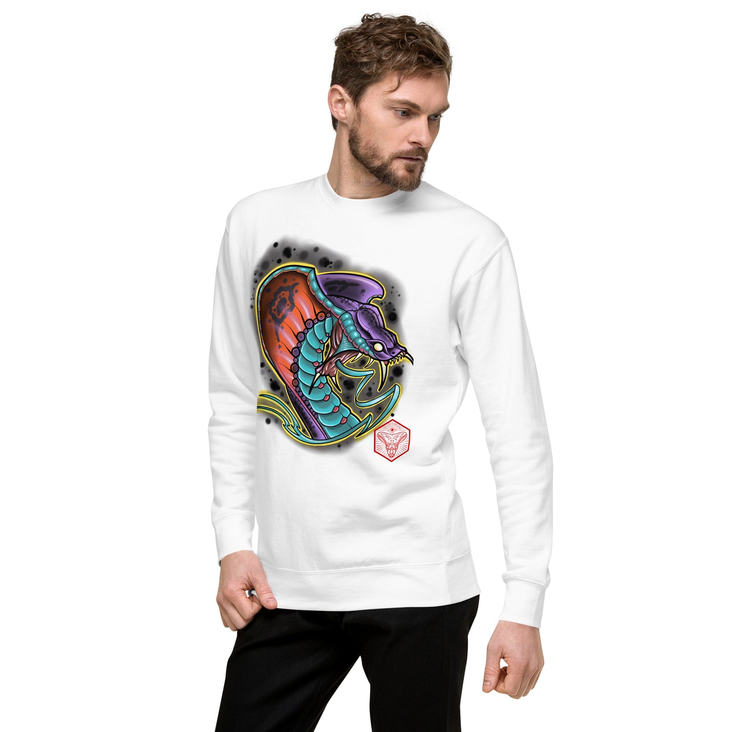 King Cobra Full Color Premium Sweatshirt