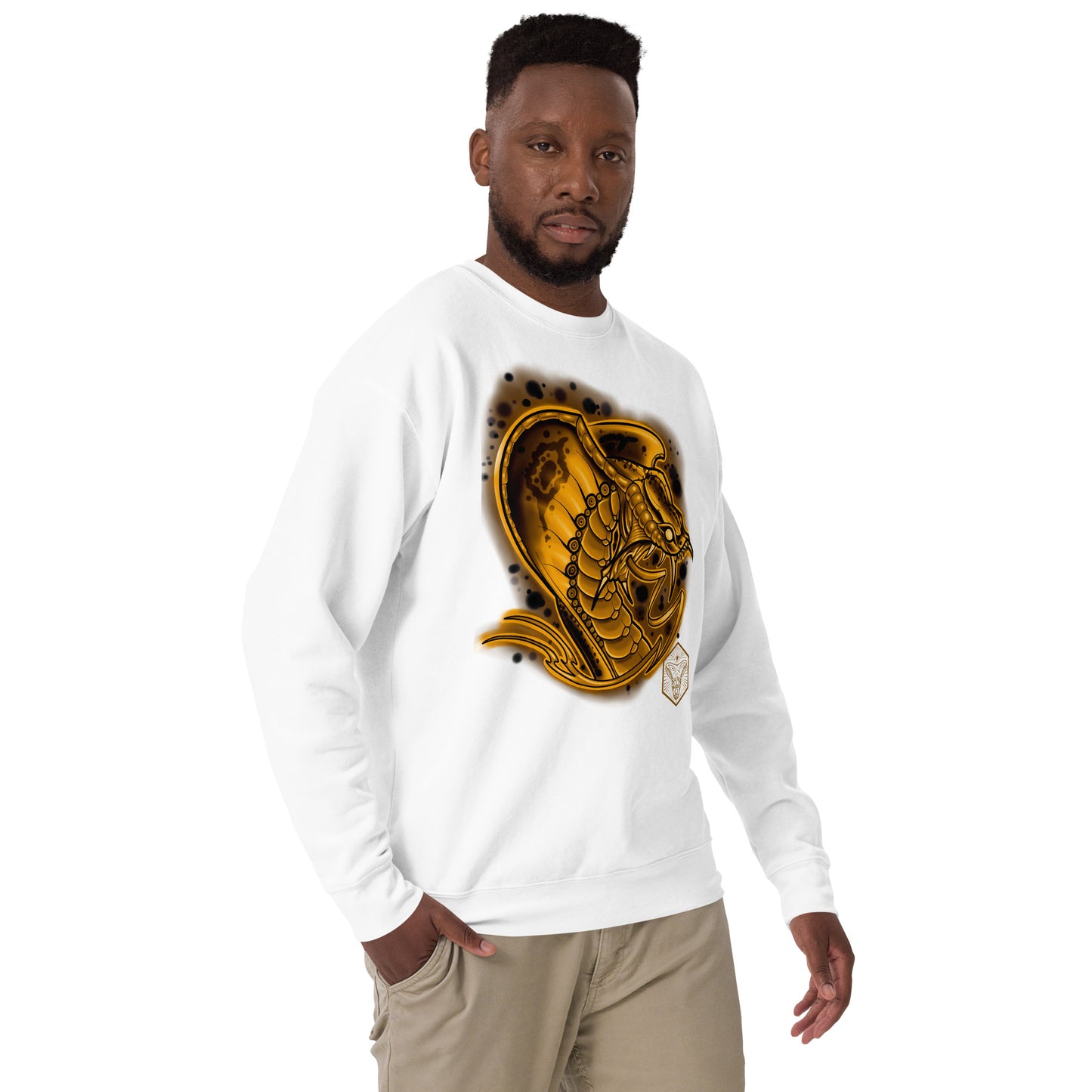 King Cobra Gold Variant Unisex Premium Sweatshirt